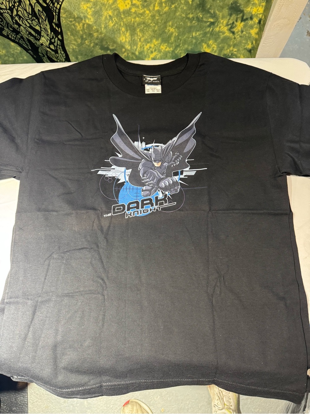 Batman Dark Knight Black Short Sleeve Tee XL Kids B